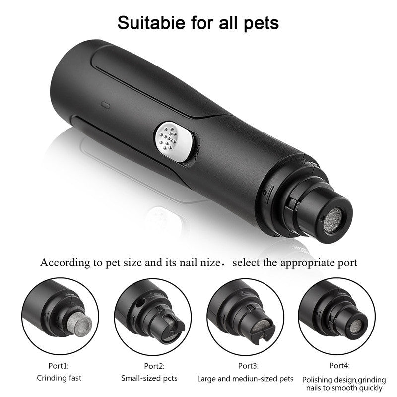 DomiPet Rechargeable USB Nail Grinder for Dogs