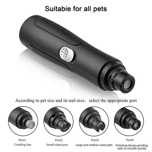 DomiPet Rechargeable USB Nail Grinder for Dogs